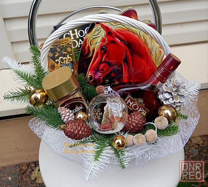 Новогодние подарки, съедобные букеты Донецк Донецк - изображение 6