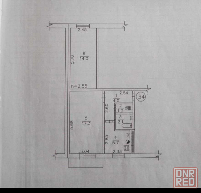 Продается 2-комнатная квартира пр. Панфилова, дк Куйбышева. Донецк - изображение 1