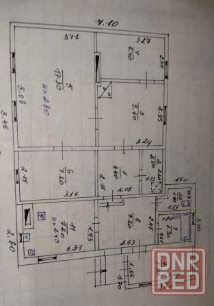 Продажа дома с газом в Горняцком районе, Красная горка, ориентир заправка, авторынок Макеевка - изображение 9