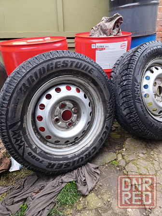 Продаю колеса в сборе зима R13 Ясиноватая - изображение 2