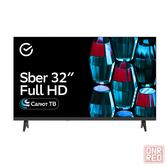 32" (80 см) Телевизор Sber SDX-32F2139 черный Донецк - изображение 1