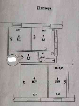 Продам 3х-комнатную+парковка. Калининский район. Донецк
