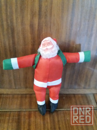 Продам игрушку дед мороз санта клаус с рюкзаком Донецк - изображение 1