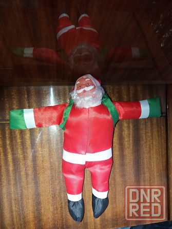 Продам игрушку дед мороз санта клаус с рюкзаком Донецк - изображение 4