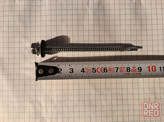 Саморез кровельный по металлу 90мм. Донецк - изображение 1
