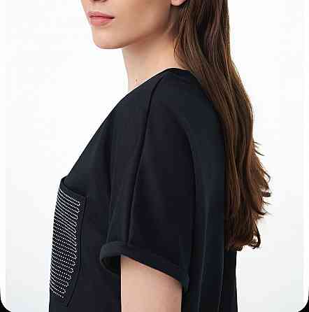 Футболка женская со стразами Донецк