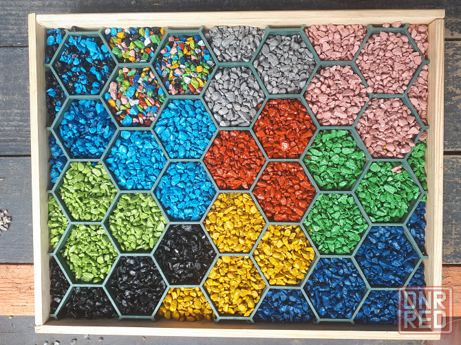 Щебень декоративный ( окрашенный Донецк - изображение 1