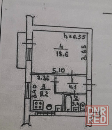 Продам 1 комнатную в Куйбышевском районе Донецк - изображение 1