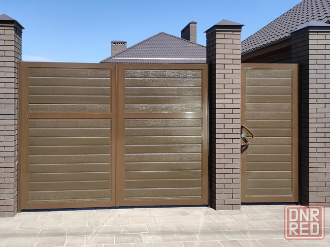 Распашные гаражные ворота DoorHan Донецк - изображение 4