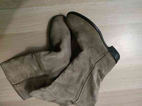 Сапоги замшевые Донецк