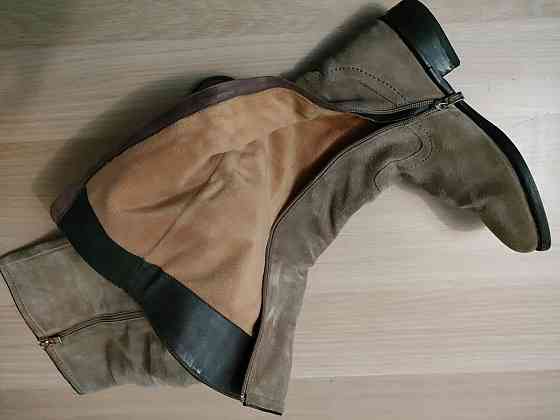 Сапоги замшевые Донецк