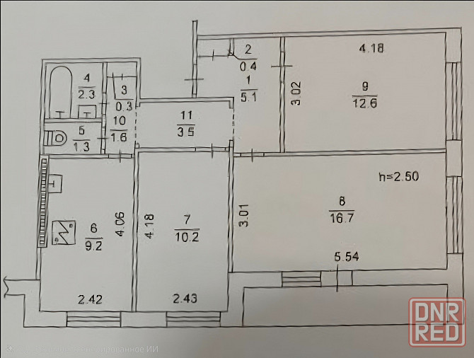Вода всегда! 3-комнатная квартира на Мирном Донецк - изображение 1
