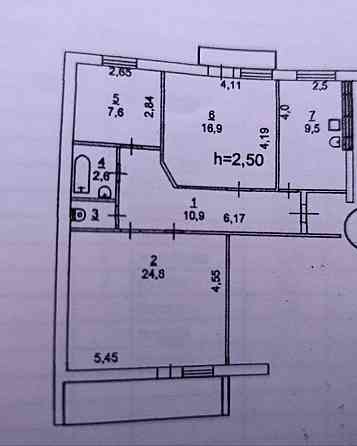 Продажа 4к квартира Мариуполь