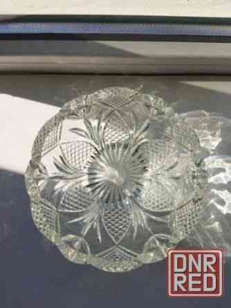 Хрустальная салатница ссср Донецк