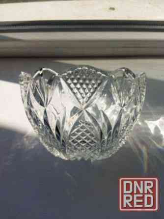 Хрустальная салатница ссср Донецк