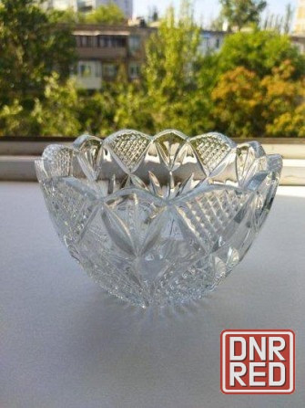 Хрустальная салатница ссср Донецк - изображение 1