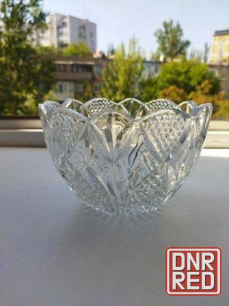 Хрустальная салатница ссср Донецк - изображение 2