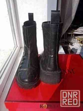 Полусапоги 36(23) р. кожаные на девочку Донецк