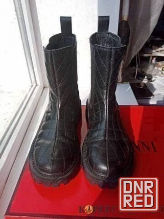 Полусапоги 36(23) р. кожаные на девочку Донецк - изображение 2