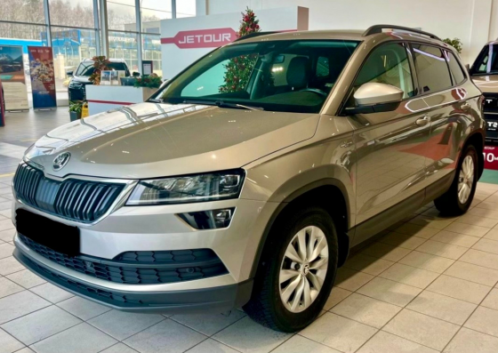 Skoda Karoq 2021год Рейсталинг Вся в родной краске состояние супер идеал один хоз зелёная автотека Донецк