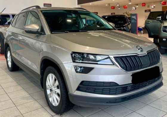 Skoda Karoq 2021год Рейсталинг Вся в родной краске состояние супер идеал один хоз зелёная автотека Донецк