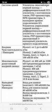 Топовый предварительный усилитель Lo-D HCA-8300 Донецк
