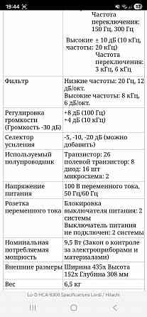 Топовый предварительный усилитель Lo-D HCA-8300 Донецк