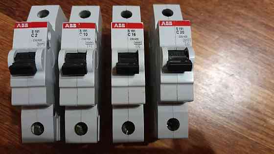 автоматический выключатель авв s191 с2,с10,с16, с20, 6kа оригинал Донецк