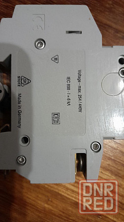 автоматический выключатель авв s191 с2,с10,с16, с20, 6kа оригинал Донецк - изображение 2