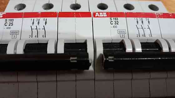 автоматический выключатель авв s193 с25,с32 и s263 с50, с63 6kа оригинал Донецк