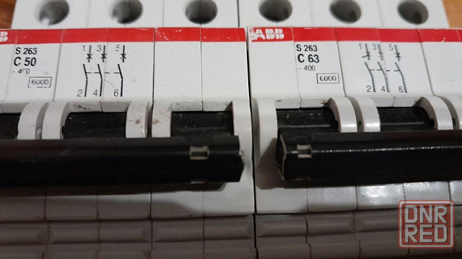 автоматический выключатель авв s193 с25,с32 и s263 с50, с63 6kа оригинал Донецк - изображение 7