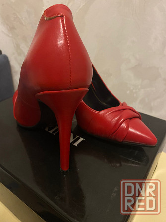Туфли красные из экокожи Донецк - изображение 2
