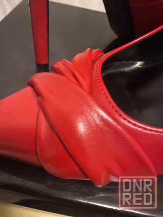 Туфли красные из экокожи Донецк - изображение 4