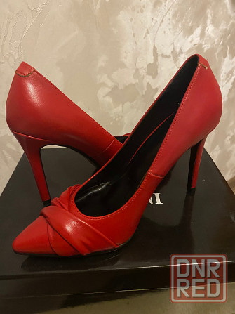 Туфли красные из экокожи Донецк - изображение 5