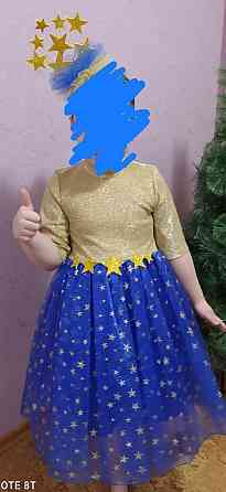 Платье на утренник+ободок "Звёздочка" Макеевка
