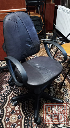 Кресло компьютерное.кожа. Донецк - изображение 2