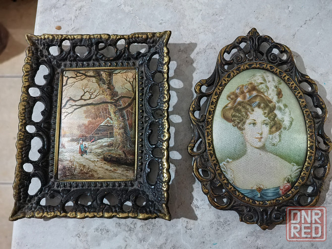 Шелкография в бронзовой рамке Донецк - изображение 1