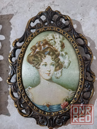 Шелкография в бронзовой рамке Донецк - изображение 4