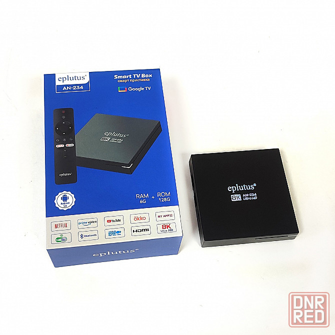 Смарт-приставка Eplutus AN-234/8K/6+128 Android 14 Донецк - изображение 2