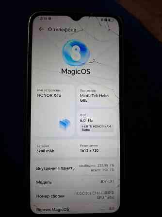 Honor x6b 6/256 Макеевка