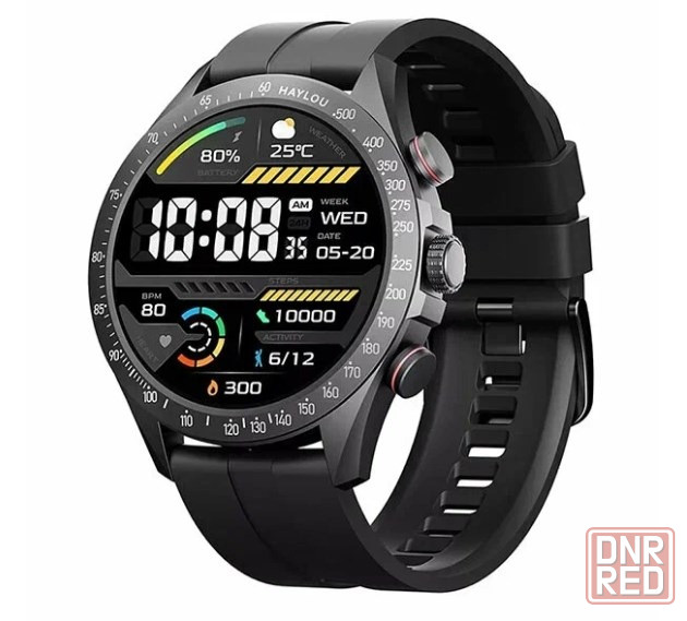 Новые Cмарт часы Solar Pro Haylou Донецк - изображение 2