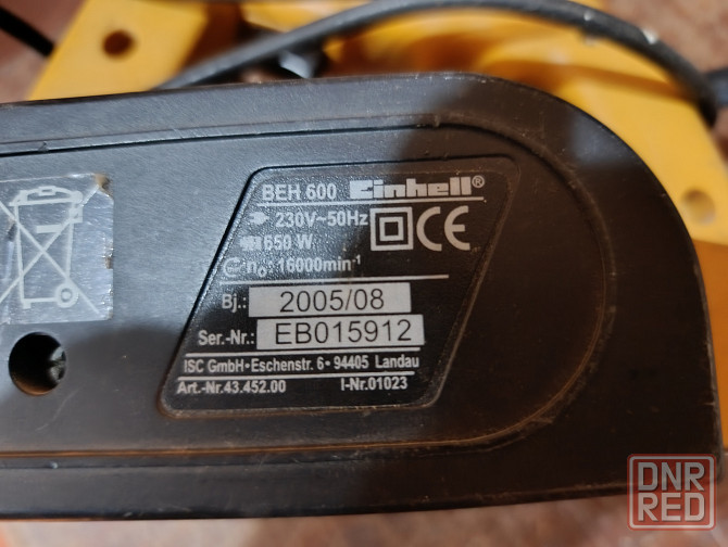 Продам электрорубанок EINHELL Донецк - изображение 4