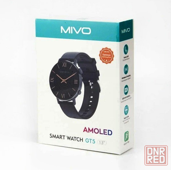 Смарт часы Mivo Smart Wath GT5 Донецк - изображение 1