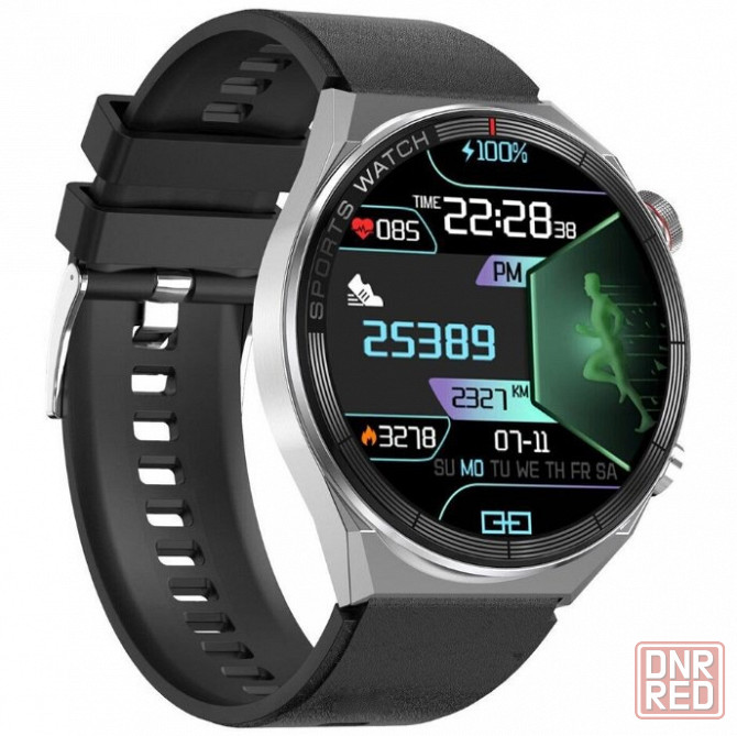 Смарт часы круглые Mivo GT3 водонепроницаемые Донецк - изображение 2