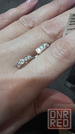 Золотые сережки детские+цепочка( с этикетками) Донецк - изображение 1