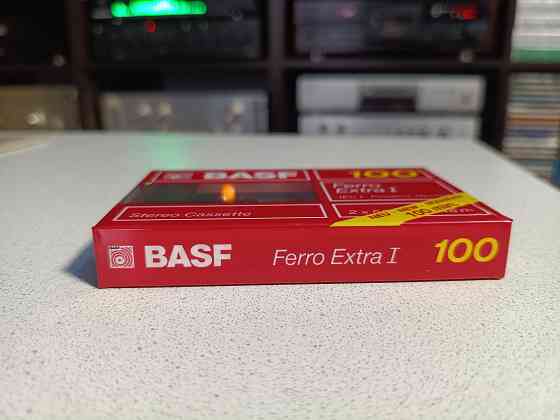 Запечатанная аудиокассета Basf- 100 Ferro Extra I Донецк