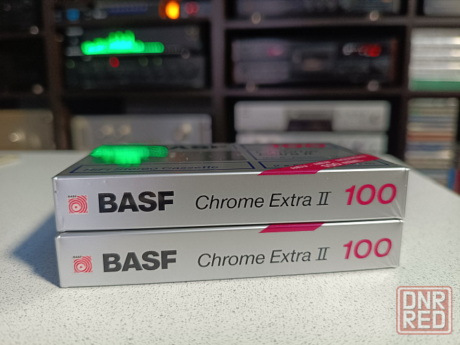 Запечатанная аудиокассета Basf-100 Chrome Extra II Донецк - изображение 3