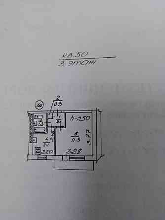 Продам 1 ком. кв. р-н Кировский, ул. Островского д. 37 (рынок Текстильщик Донецк