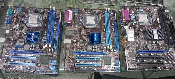 Сокет 775 ддр2, ддр3 материнская плата Донецк