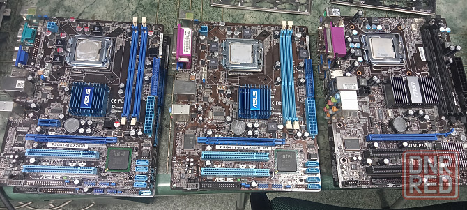 Сокет 775 ддр2, ддр3 материнская плата Донецк - изображение 1